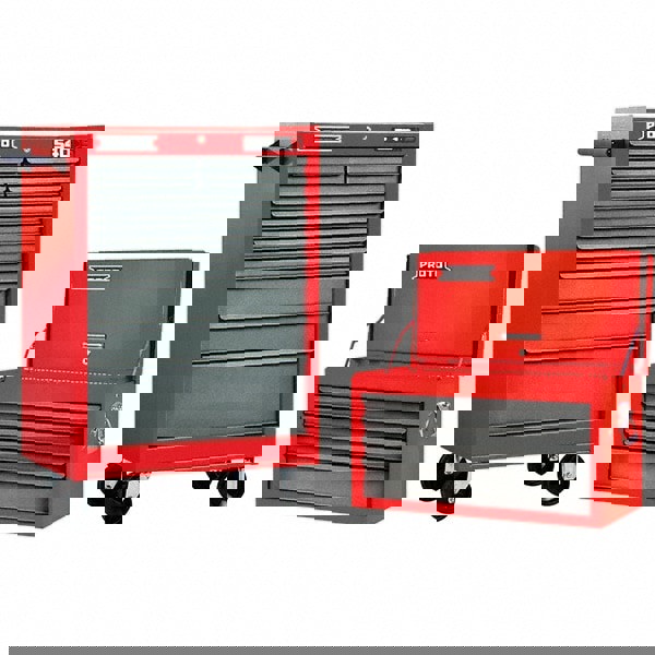 Steel Tool Roller Cabinet: 11 Drawers